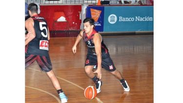 FIGURA. Michelini fue el líder de la gran noche de Atlético..