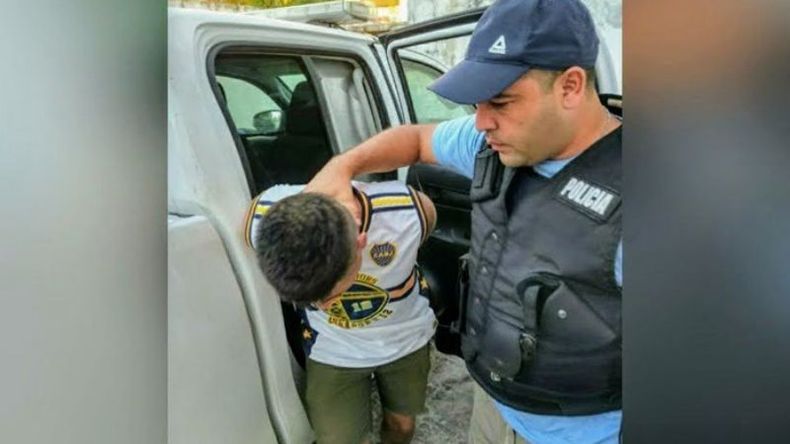 Elías Aguirre está acusado de ser el asesino de Juan Manuel García en Villa Rosa. .
