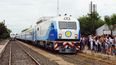 Este lunes volvió el servicio de tren a Junín.