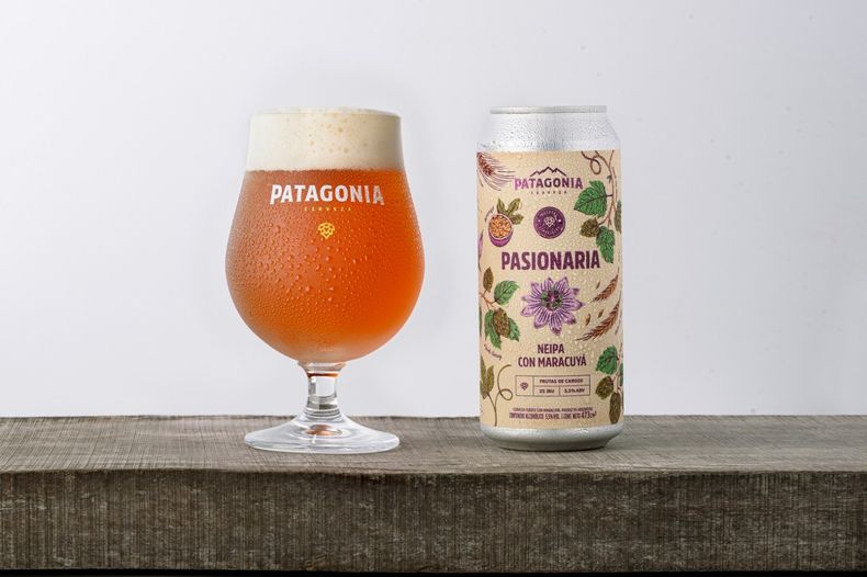 La cerveza Patagonia lanzó Pasionaria, una NEIPA con maracuyá de edición limitada.&nbsp;