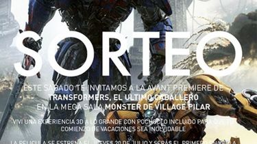 El Diario te invita a la avant premiere de Transformers, el último caballero