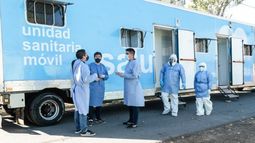 MOVIL. La unidad sanitaria recorre los barrios para detectar casos..