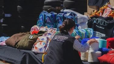 La mercadería se repartió en 16 municipios.