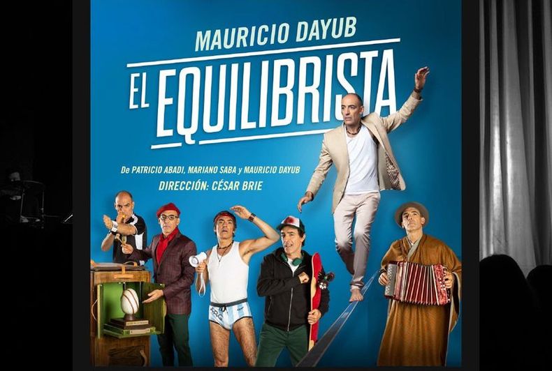 Mauricio Dayub llega con El Equilibrista al Teatro Gran Pilar.