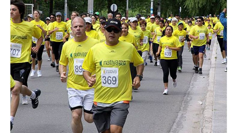 5K, la distancia de la prueba..