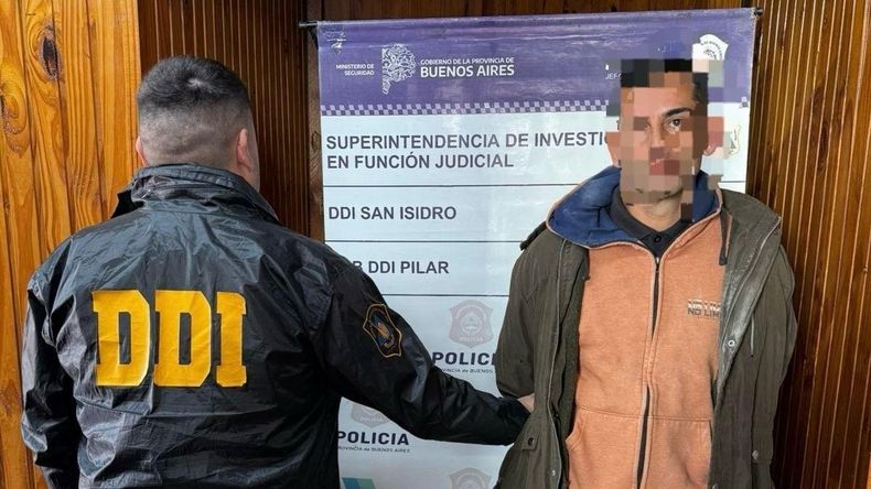 DICISIETE AÑOS DESPUÉS. El acusado fue detenido en Santos Lugares.