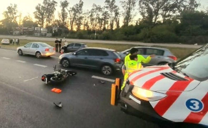 El accidente tuvo lugar en el kilómetro 49 de Panamericana.