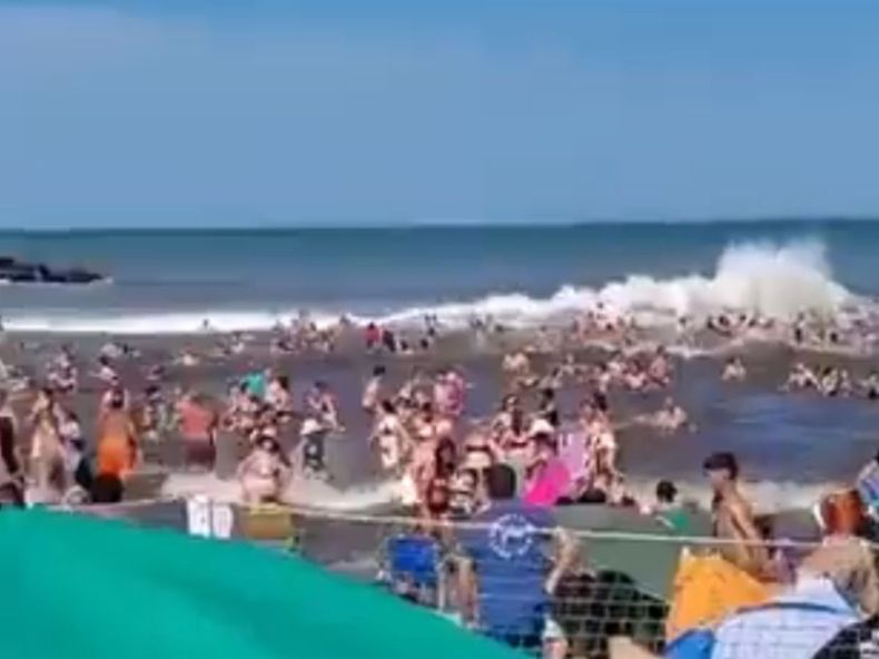 Santa Clara del Mar fue una de las playas afectadas por el meteotsunami