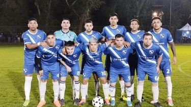 EQUIPO. La formación inicial de Unión que jugó el viernes por la noche.