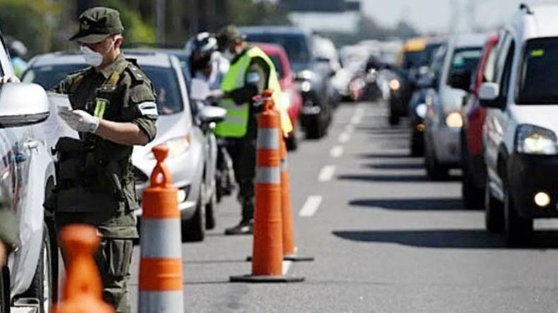 SOLO CON PERMISO. La Gendarmería controlará la Panamericana por las noches..