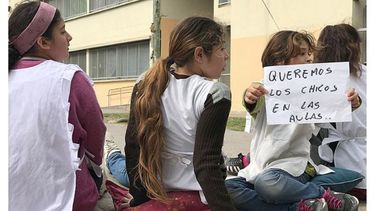 CERRADAS. Las escuelas sin clases generaron demandas de la comunidad..