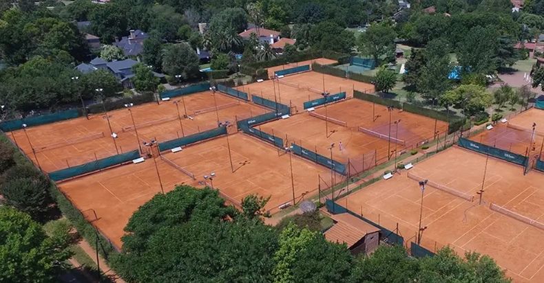 Pilar concentrará al tenis femenino en las canchas de Los Lagartos.