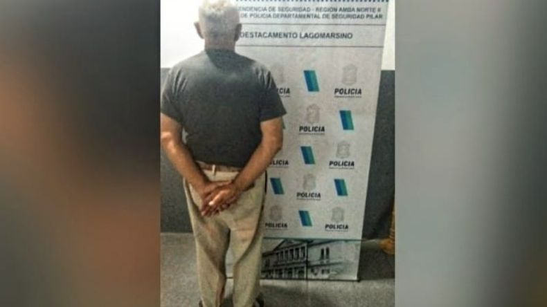 El hombre fue detenido, acusado de intento de estafa. .