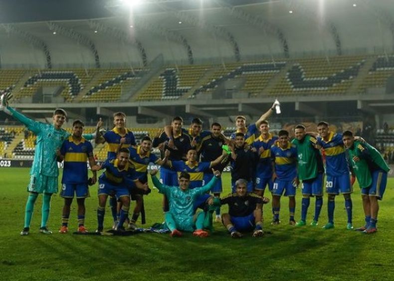 El Román de Pilar celebró con Boca Juniors el pasaje a las semifinales.
