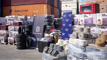 La mercadería decomisada por Aduana está valuada en 220 millones de pesos.&nbsp;