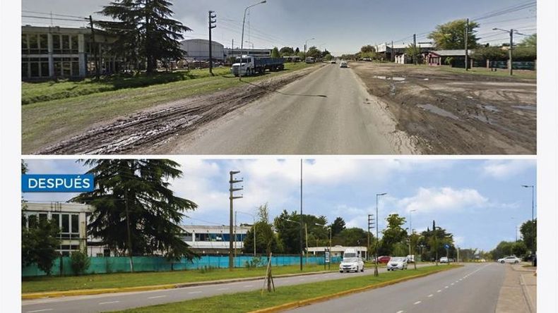 La ruta 8, el antes y después de Ducoté..