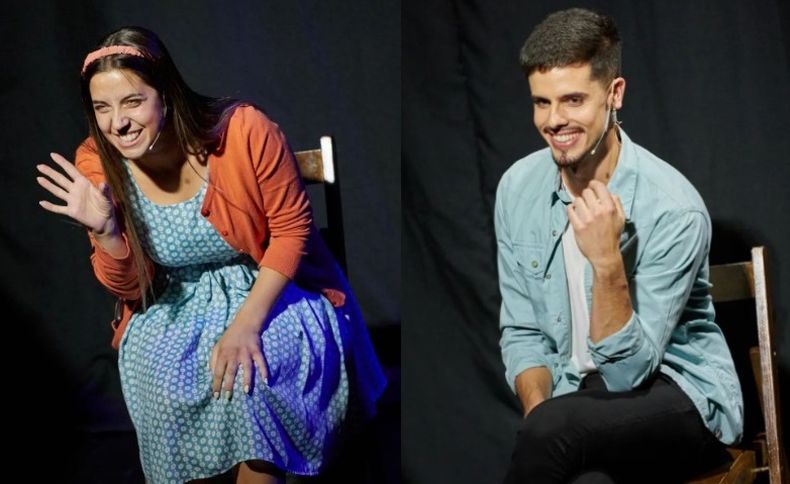 Candela Linarello y Gonzalo Spitalieri, en Terapia, allá voy.