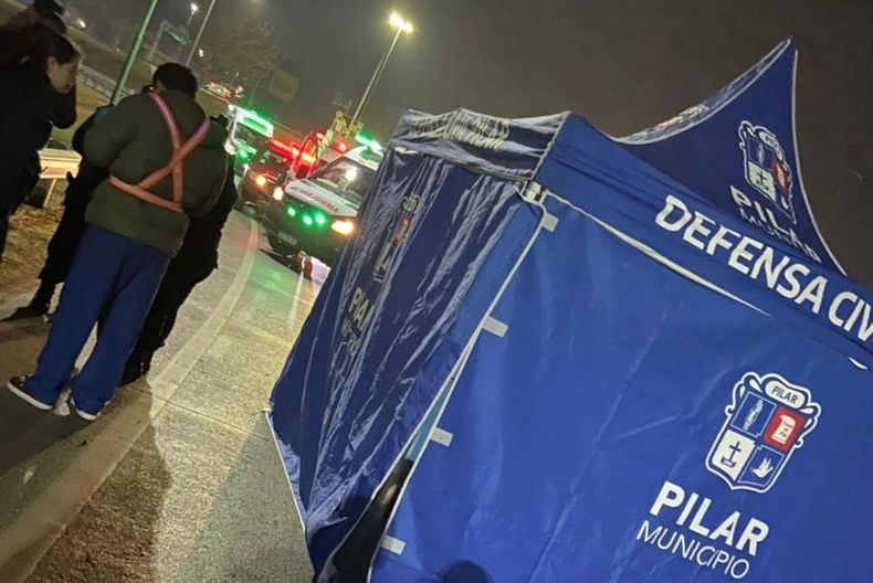 FATAL. El accidente se produjo cerca de las 6.30 de la mañana en el kilómetro 50,500 de Panamericana.
