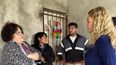 ANALÍA LEGUIZAMÓN CON VECINOS. El censo de seguridad se efectuó en tres barrios.&nbsp;