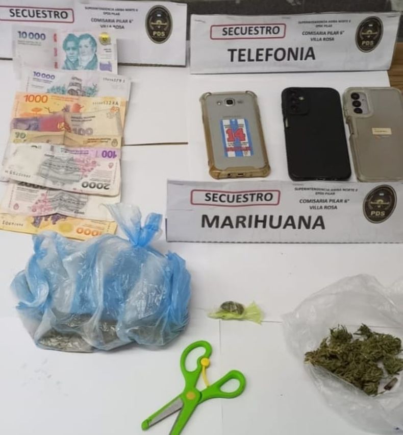Los tres detenidos tienen antecedentes por venta de drogas.&nbsp;