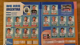 COMPLETO. Las figuritas de Argentina en el álbum del Mundial 2026. COMPLETO. Las figuritas de Argentina en el álbum del Mundial 2026.