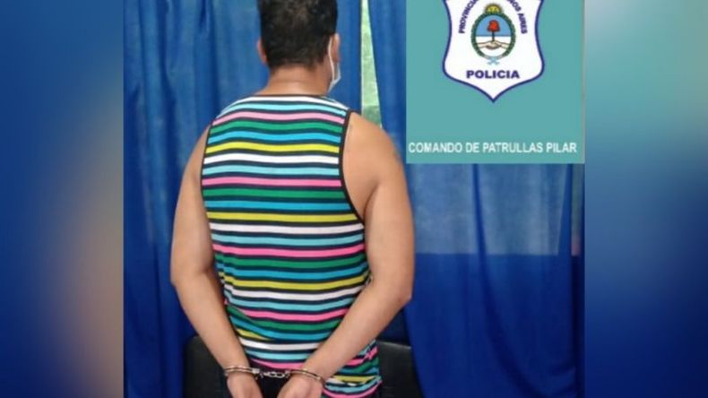 A TODO COLOR. El ladrón fue ubicado por su llamativa vestimenta..