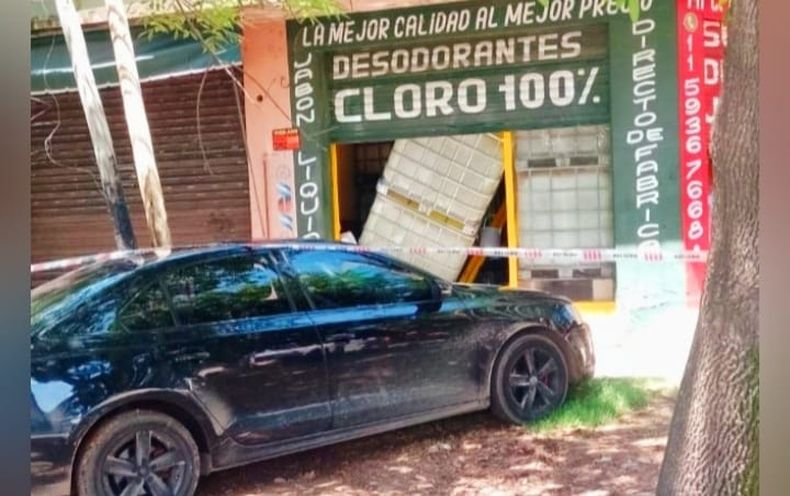 El accidente ocurrió en Ruta 8 y Paunero, en La Lonja.&nbsp;