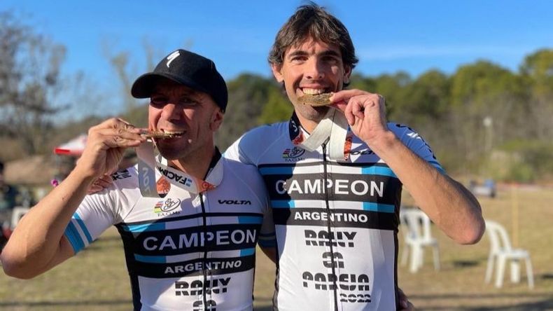 “Corrimos en nuestra casa, en el lugar que nos formó como bikers”, destacó Oscar García..