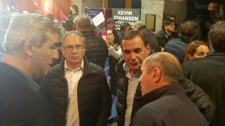 ESPERA. Molina, previo al acto..