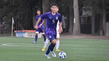 camilo rey, en la goleada del sub 17 a uzbekistan