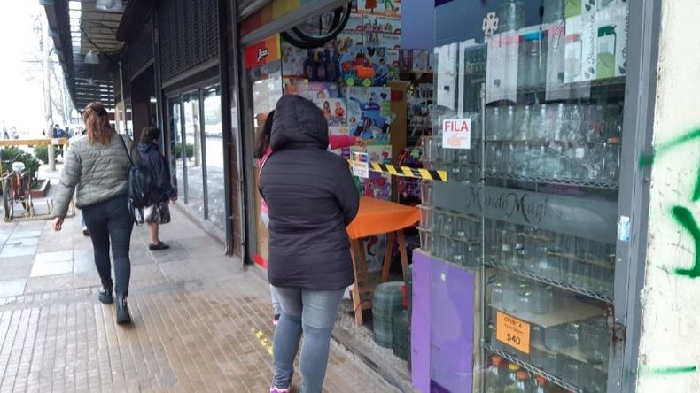 En la vereda, lo más repetido..