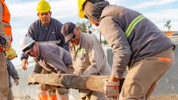 La línea San Martín, entre obras canceladas y trabajos que se reactivan. La línea San Martín, entre obras canceladas y trabajos que se reactivan.