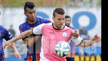 Tomás Romero, autor del desborde que terminó con gol de Rivero..