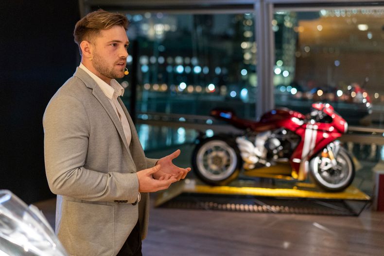 Daniel Riganti, brand manager de MV Augusta Argentina.
