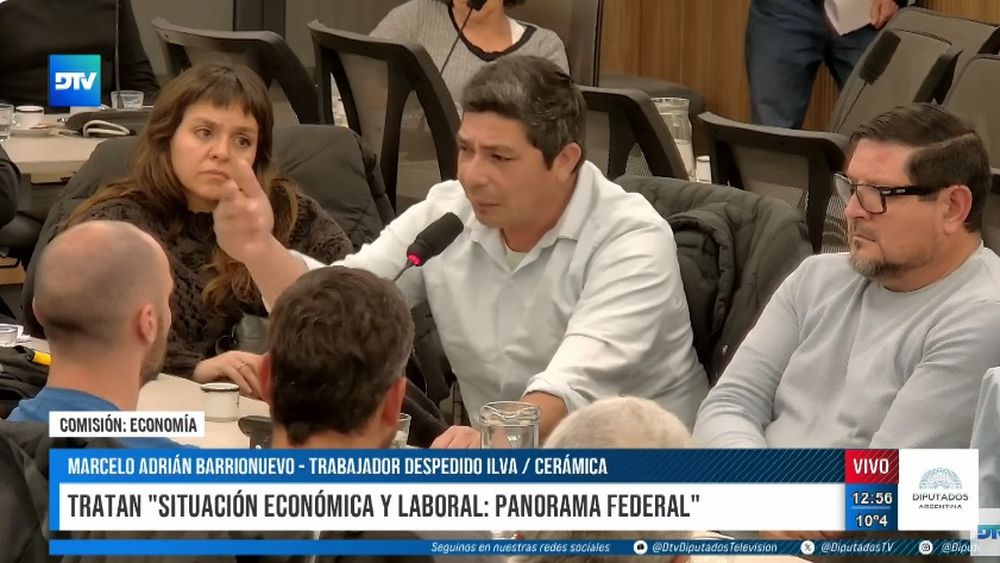 ESPERA AMARGA. Marcelo Barrionuevo contó los padecimientos de los despedidos de ILVA que aún no cobraron la indemnización.