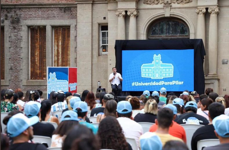SUEÑO EN MARCHA. La Universidad de Pilar es un eje central de la gestión de Federico Achával.