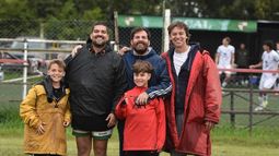 El cuerpo técnico del ascenso de Los Pinos: Fernando Oliver, Javier Asprea y Juan Pablo Giglio. El cuerpo técnico del ascenso de Los Pinos: Fernando Oliver, Javier Asprea y Juan Pablo Giglio.