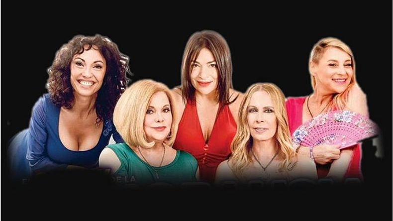 “MENOPAUSIA SHOW”. Actúan Ernestina Pais, Marta González, Claribel Medina, María Valenzuela y Divina Gloria..