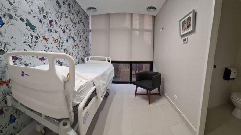 El espacio tiene capacidad para atender a 850 pacientes y podría ampliarse a 1450 en los próximos 5 años. .