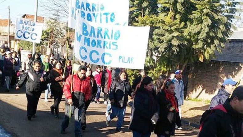 MOVILIZACIÓN. La CCC en Alberti..