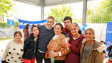PRESENTE. Achával encabezó la jornada en el Club de Villa Rosa.