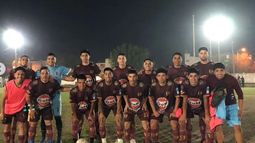 La Liga Escobarense de fútbol tenía a Monterrey jugando de noche.