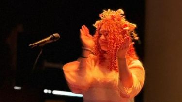 Nathalia Schmidt, este viernes en Piantao. Nathalia Schmidt, este viernes en Piantao.