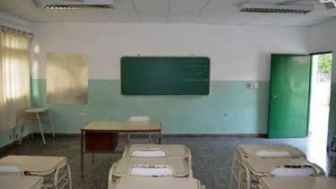 AULAS VACÍAS. Por tercer día seguido muchos colegios estarán vacíos. .