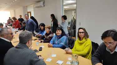 La reunión se realizó este martes en La Plata.
