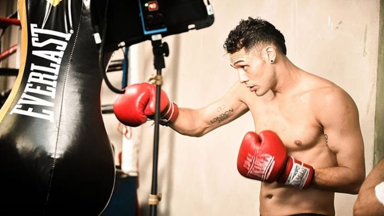 COMBATE. Peralta tiene agendado el 17 de septiembre para subir al ring..