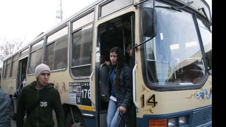 La línea 176, una de las que recibe quejas en sus servicios al Parque..