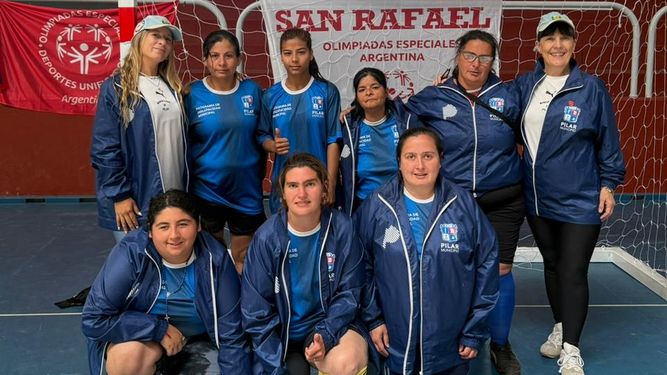 EQUIPO. Los integrantes de Muni Pilar que competirán en San Rafael.
