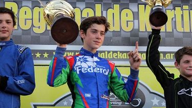 Franco Colapinto se alzó con los títulos Argentino y Regional de 2016. En 2015 fue subcampeón de ambos..