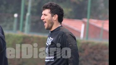 El arquero Sebastián Hernández, uno de los refuerzos que se sumó ayer..